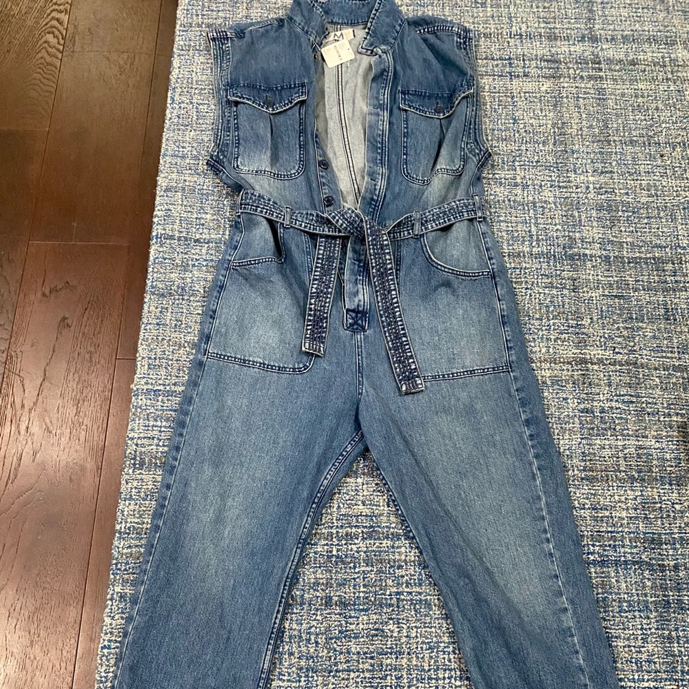 Free People Jean jumpsuit NWT